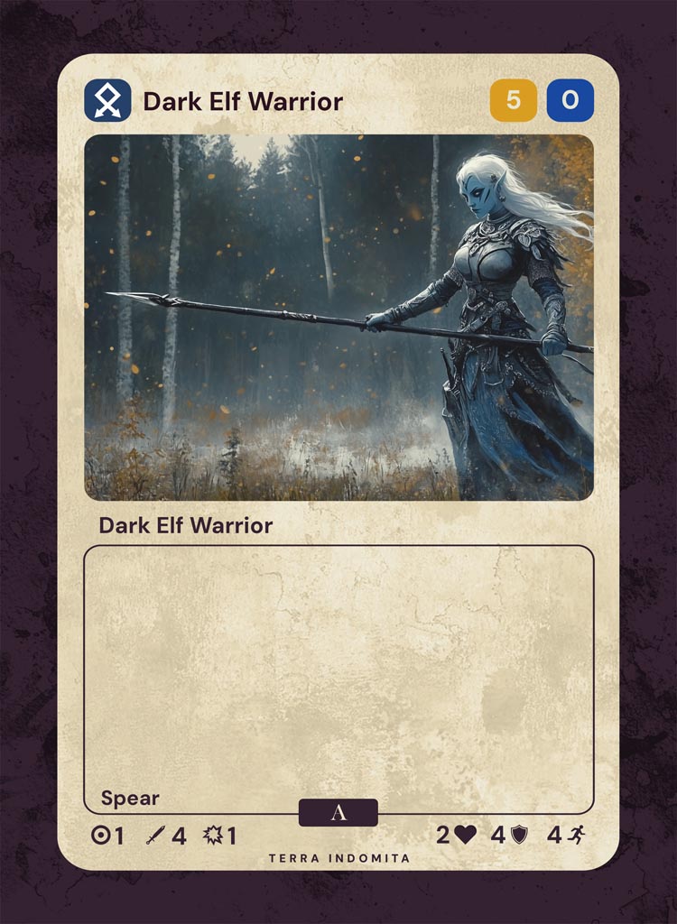 Dark Elf Warrior