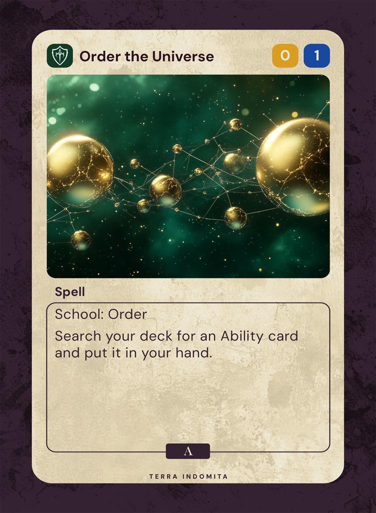 Order the Universe