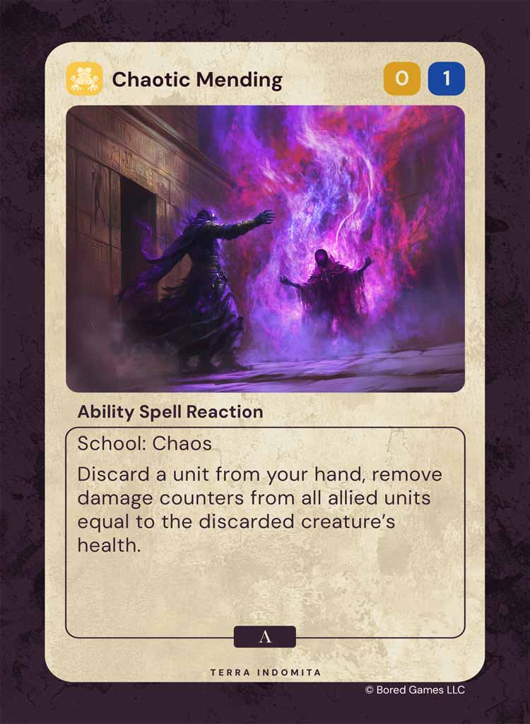 Chaotic Mending